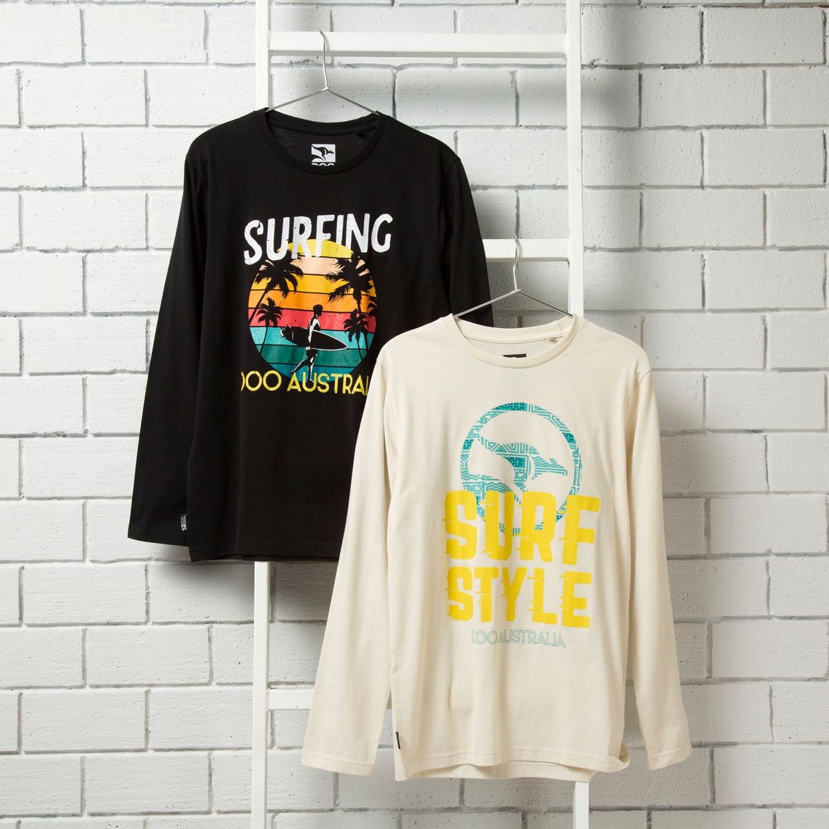 DOO AUSTRALIA - Polera Pack De 2 Unidades Algodón Niño