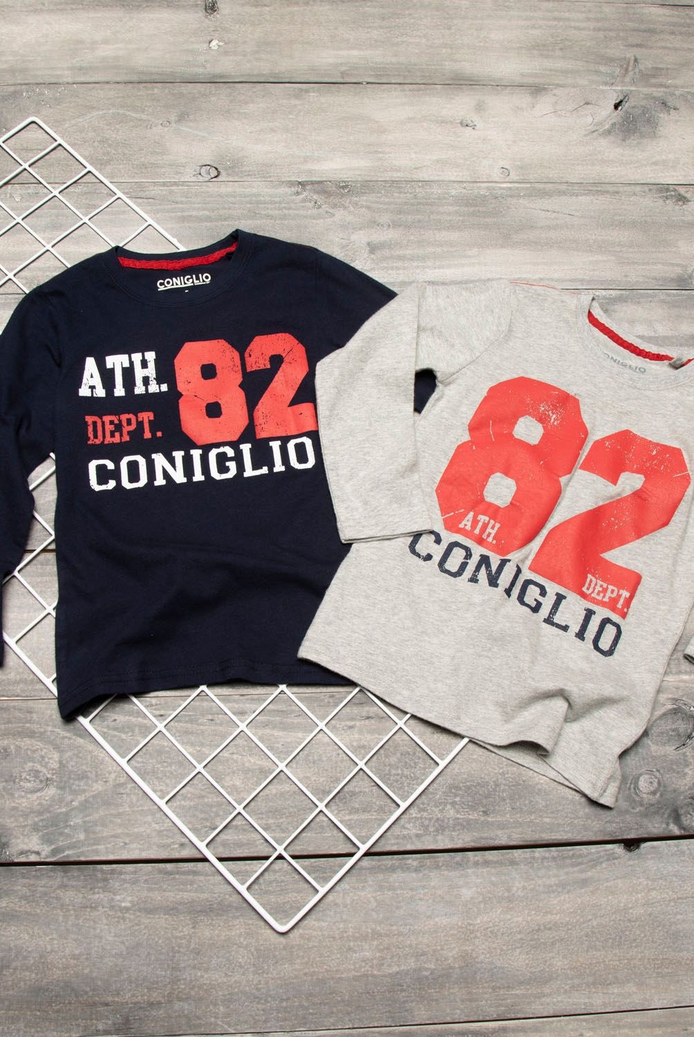 CONIGLIO - Polera Pack de 2 unidades Algodón Niño