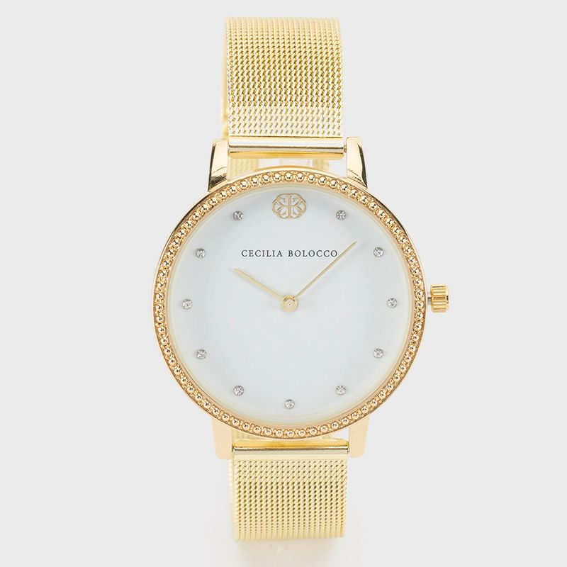 CECILIA BOLOCCO - Cecilia Bolocco Reloj Análogo Mujer RCB004V22