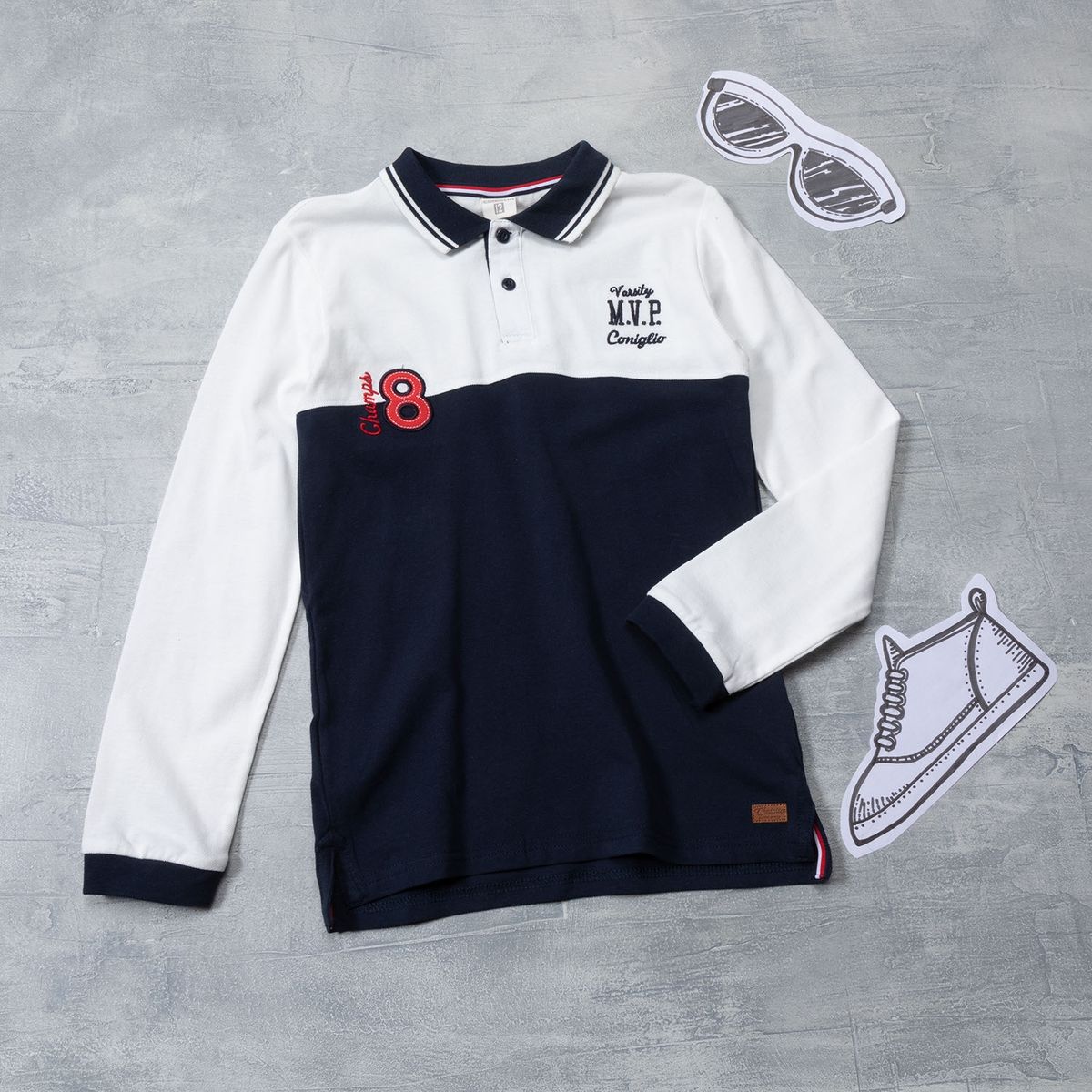 CONIGLIO - Polera Algodón Niño