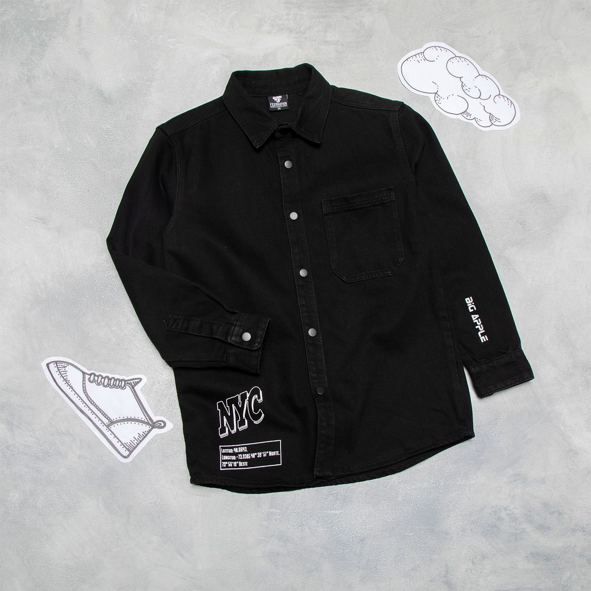 FEDERATION - Camisa 1 pieza Algodón Niño