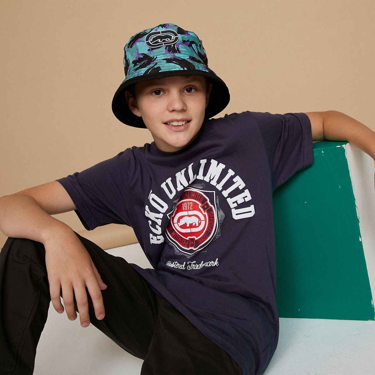 ECKO - Ecko Polera Detalle en Espalda 1 Pieza Algodón Niño