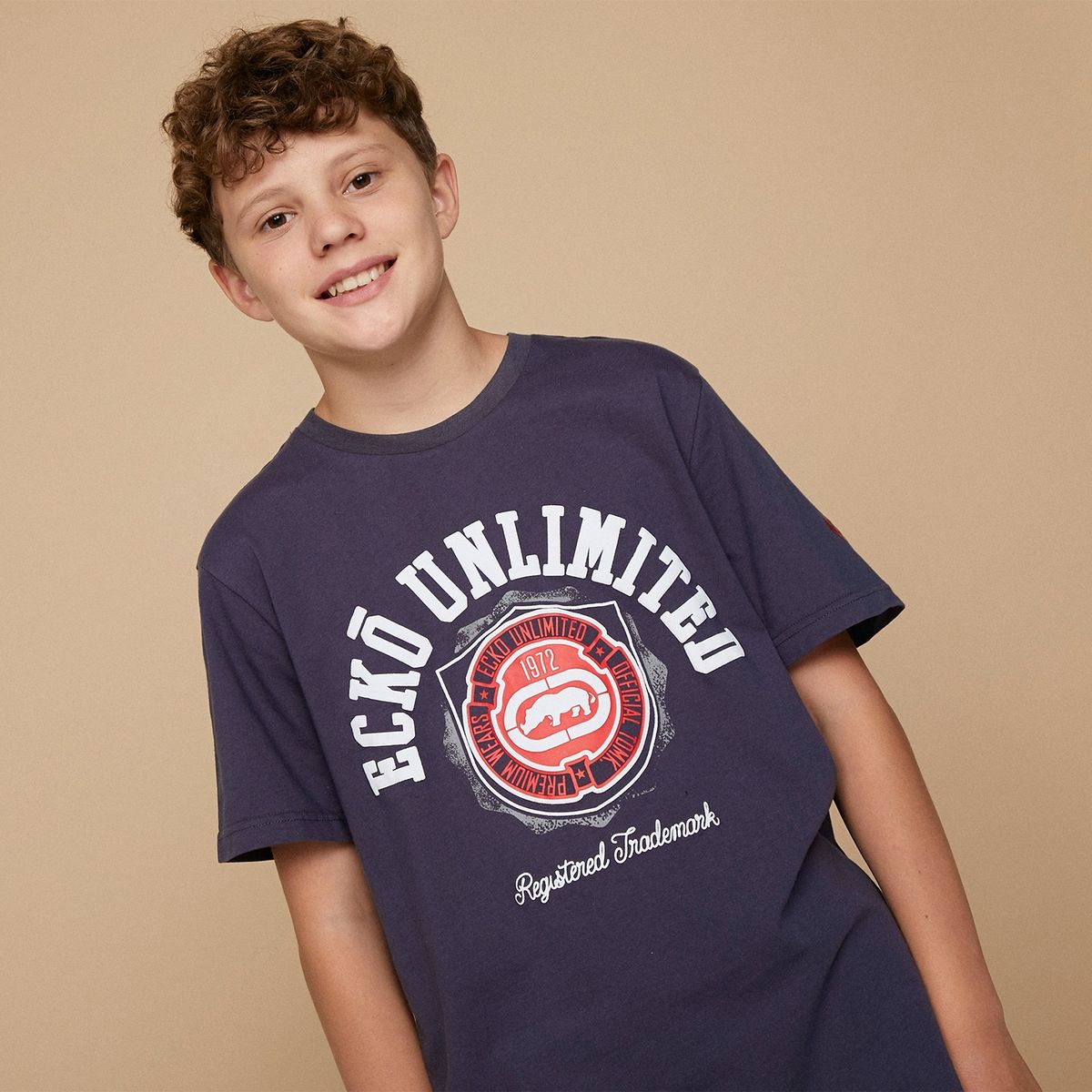 ECKO - Ecko Polera Detalle en Espalda 1 Pieza Algodón Niño