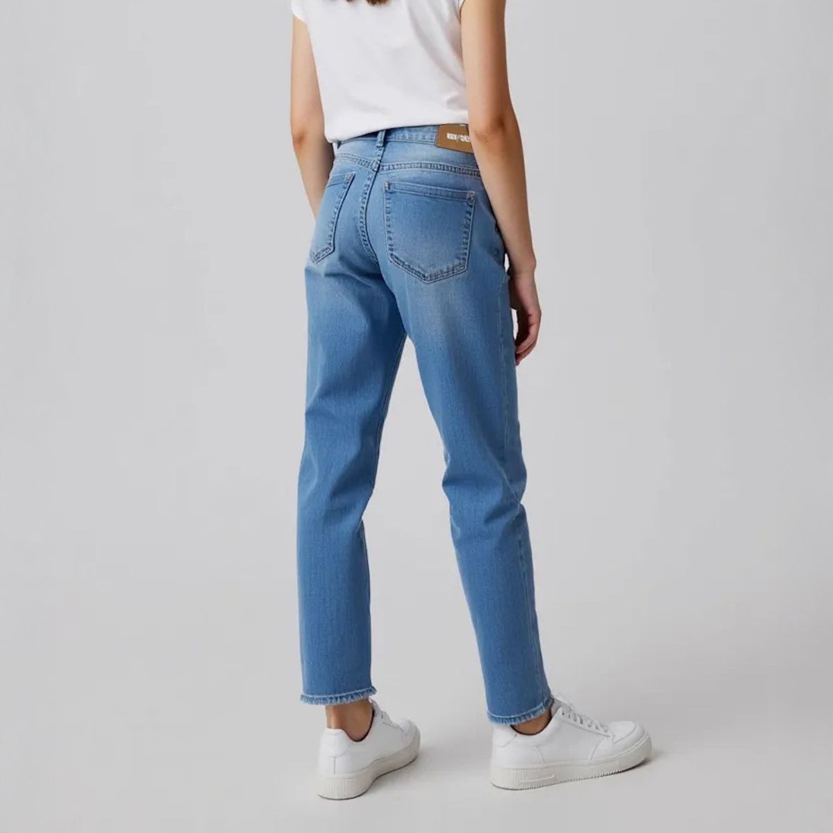 ELEVEN - Jeans Skinny Eleven Niña Algodón Tiro Medio Bordado