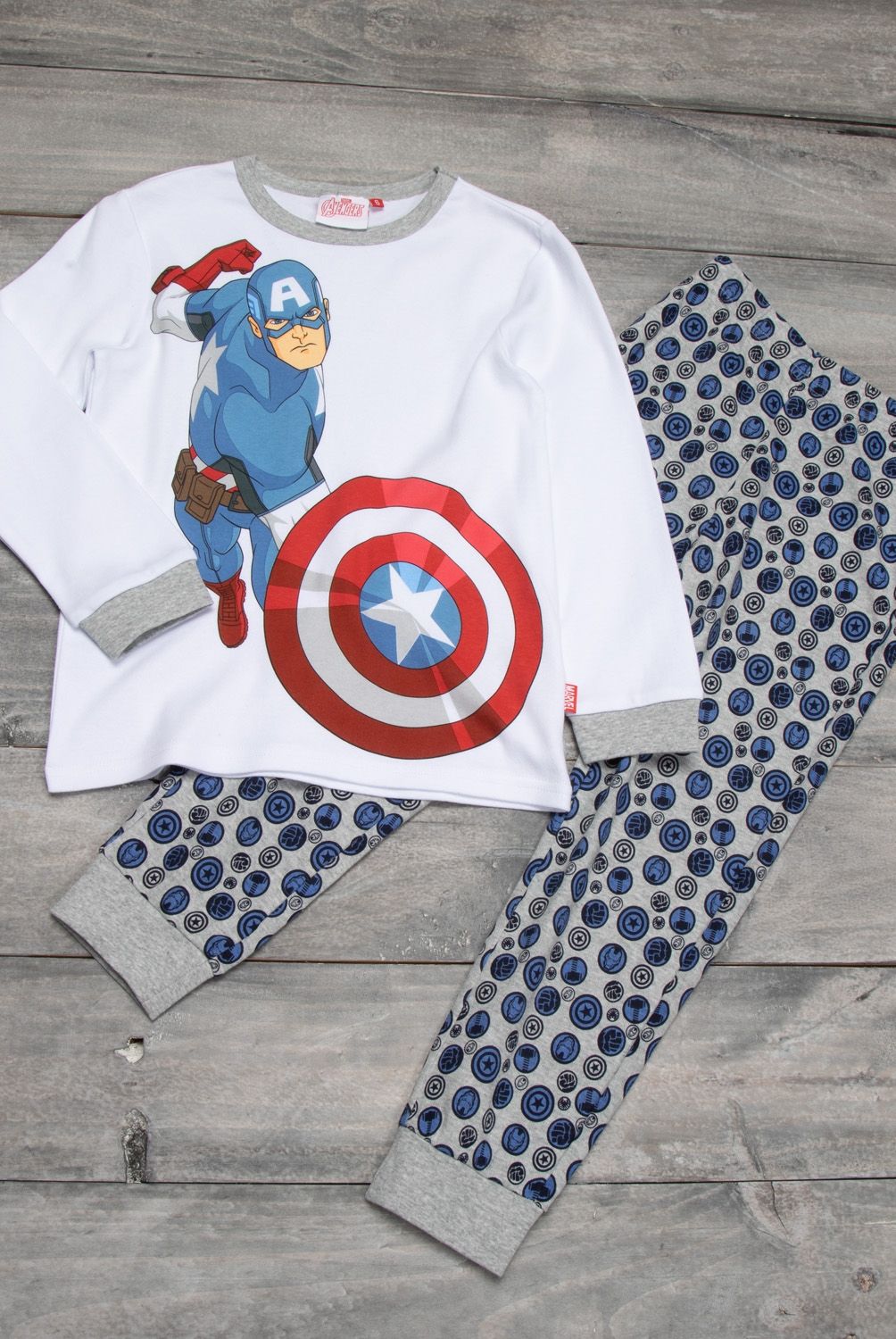 AVENGERS - Pijama 2 Piezas Avengers Algodón Niño