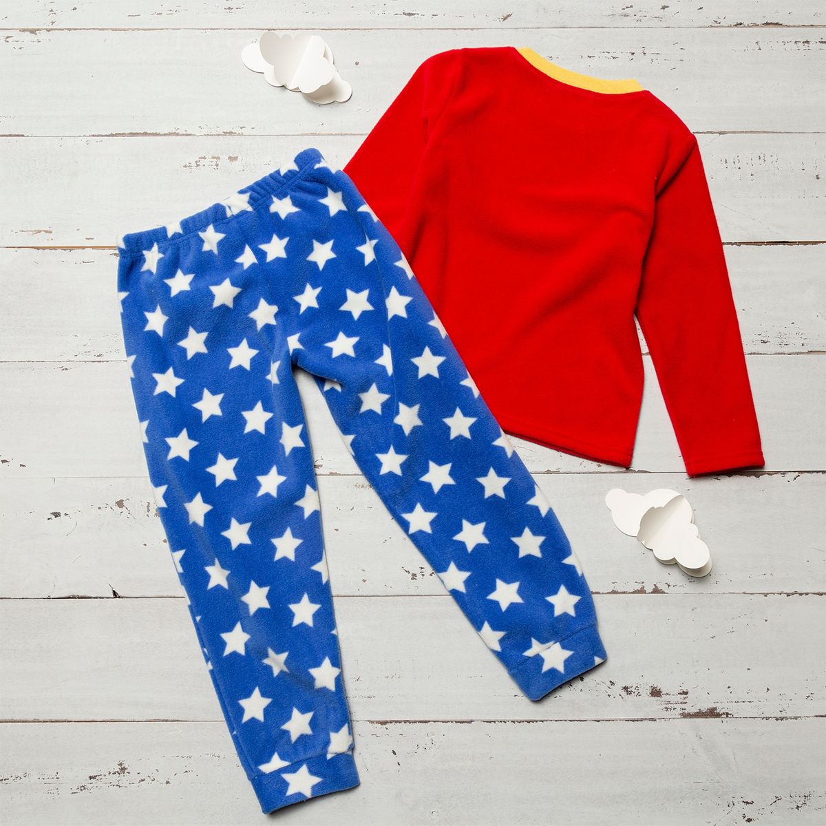 DC SUPER HERO GIRLS - Pijama 2 Piezas Mujer Maravilla Niña