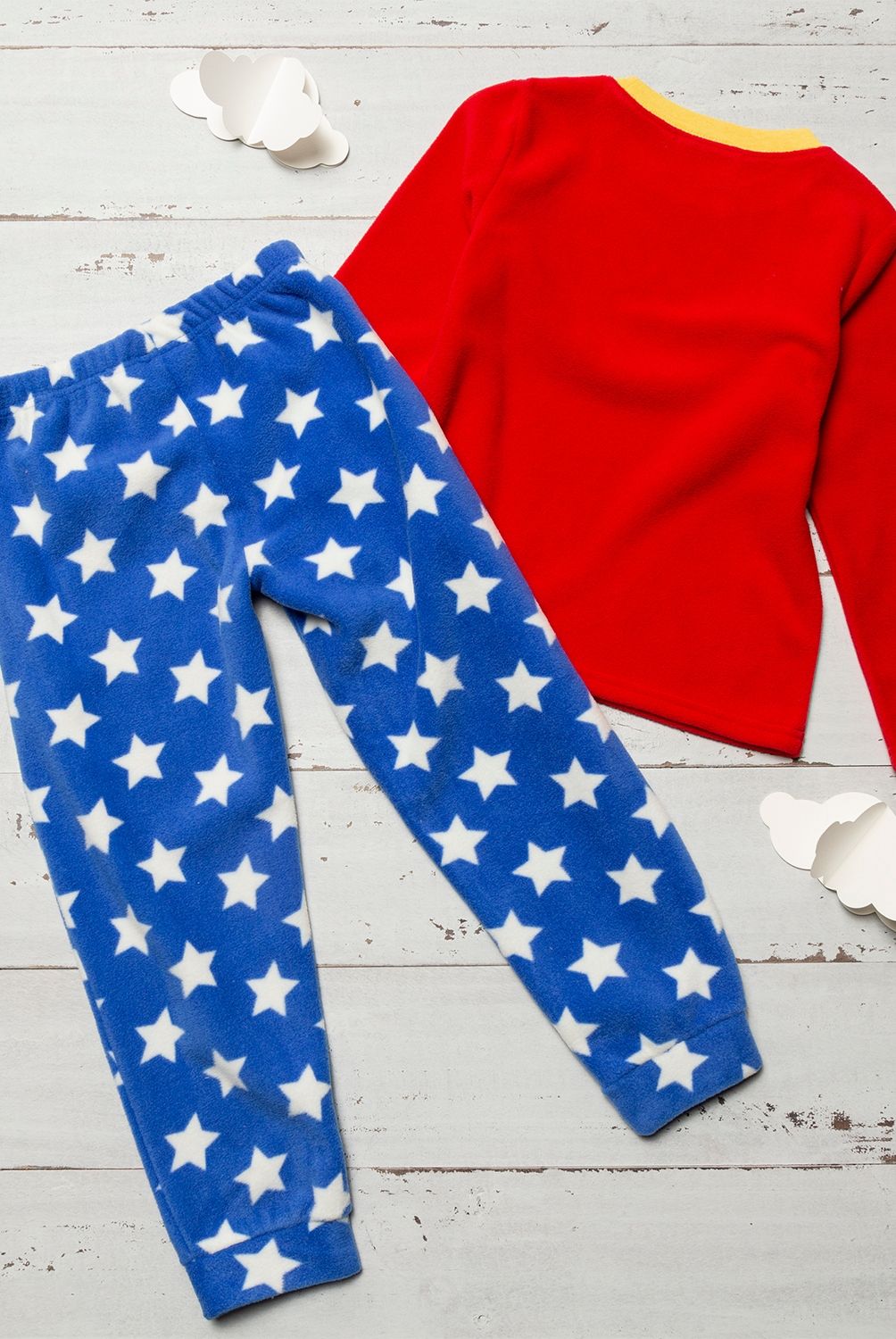 DC SUPER HERO GIRLS - Pijama 2 Piezas Mujer Maravilla Niña