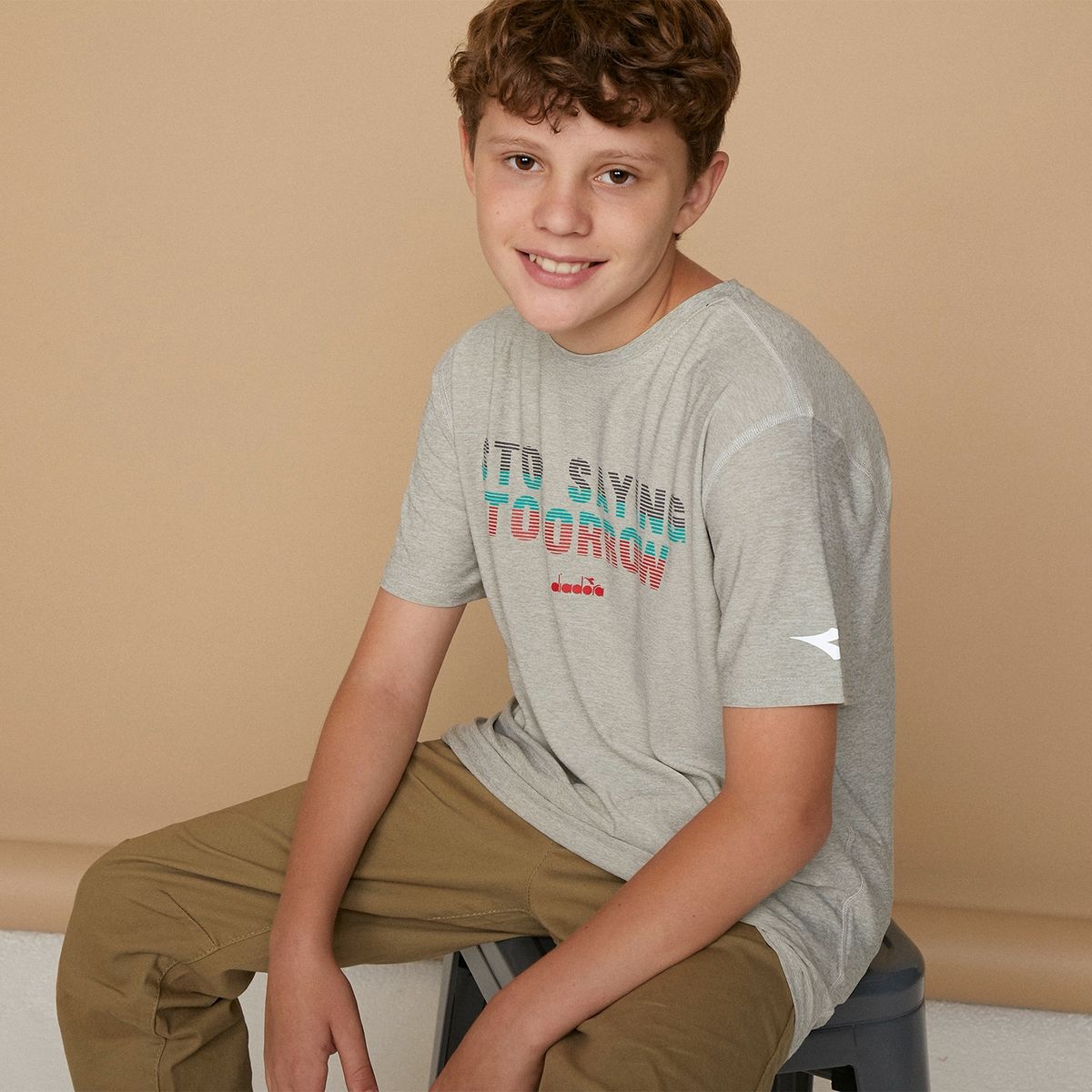 DIADORA - Polera 1 pieza Algodón Niño