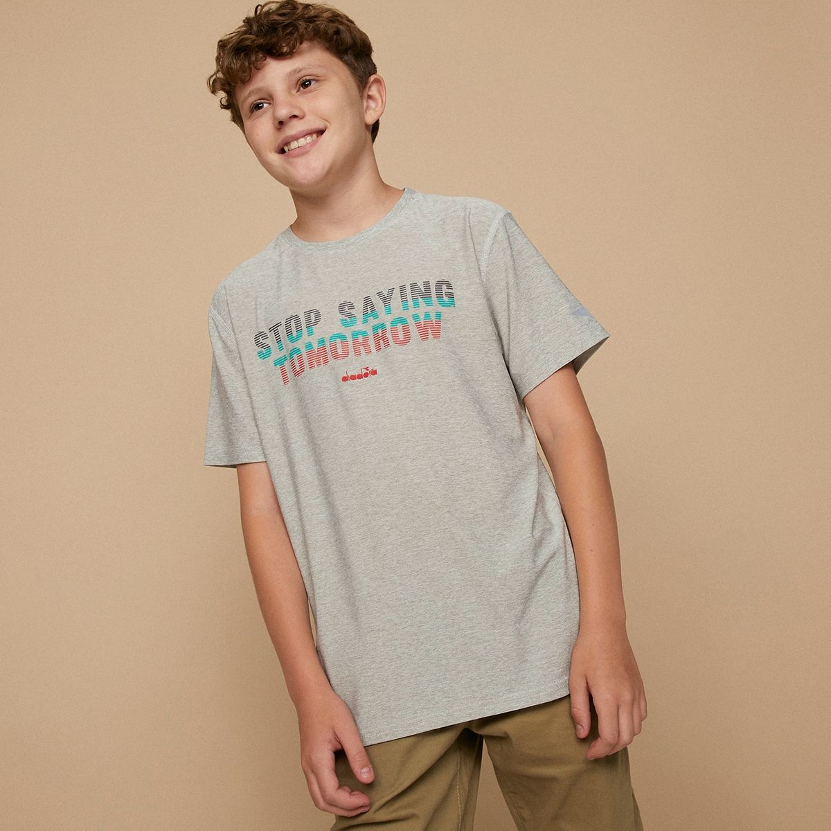 DIADORA - Polera 1 pieza Algodón Niño