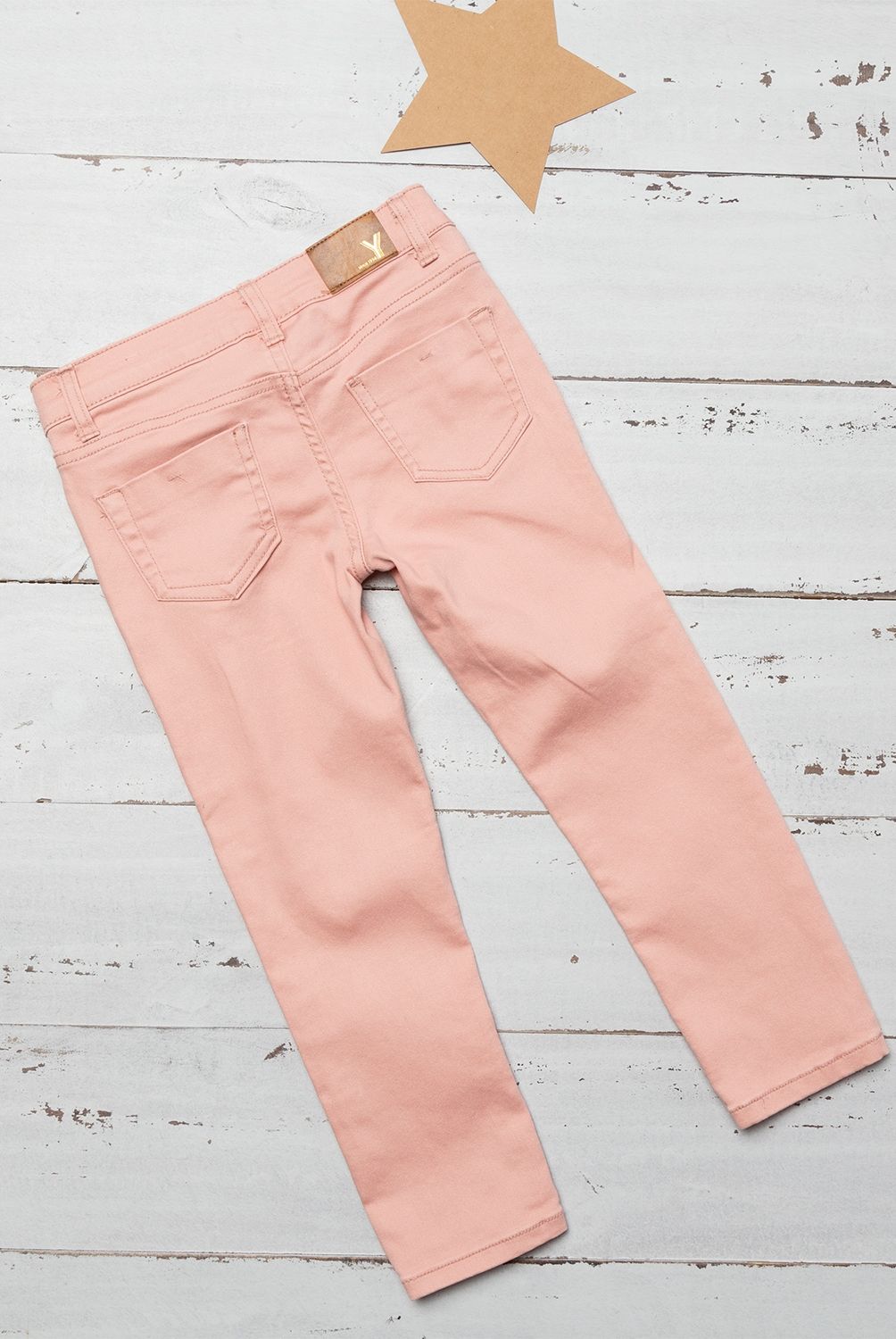 YAMP - Jeans Skinny Denim Diseño Liso Niña Yamp