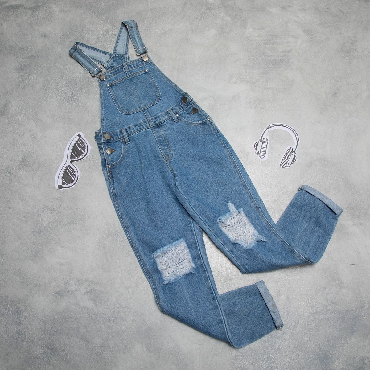 DOO AUSTRALIA - Jardinera Largo  Algodón Niña