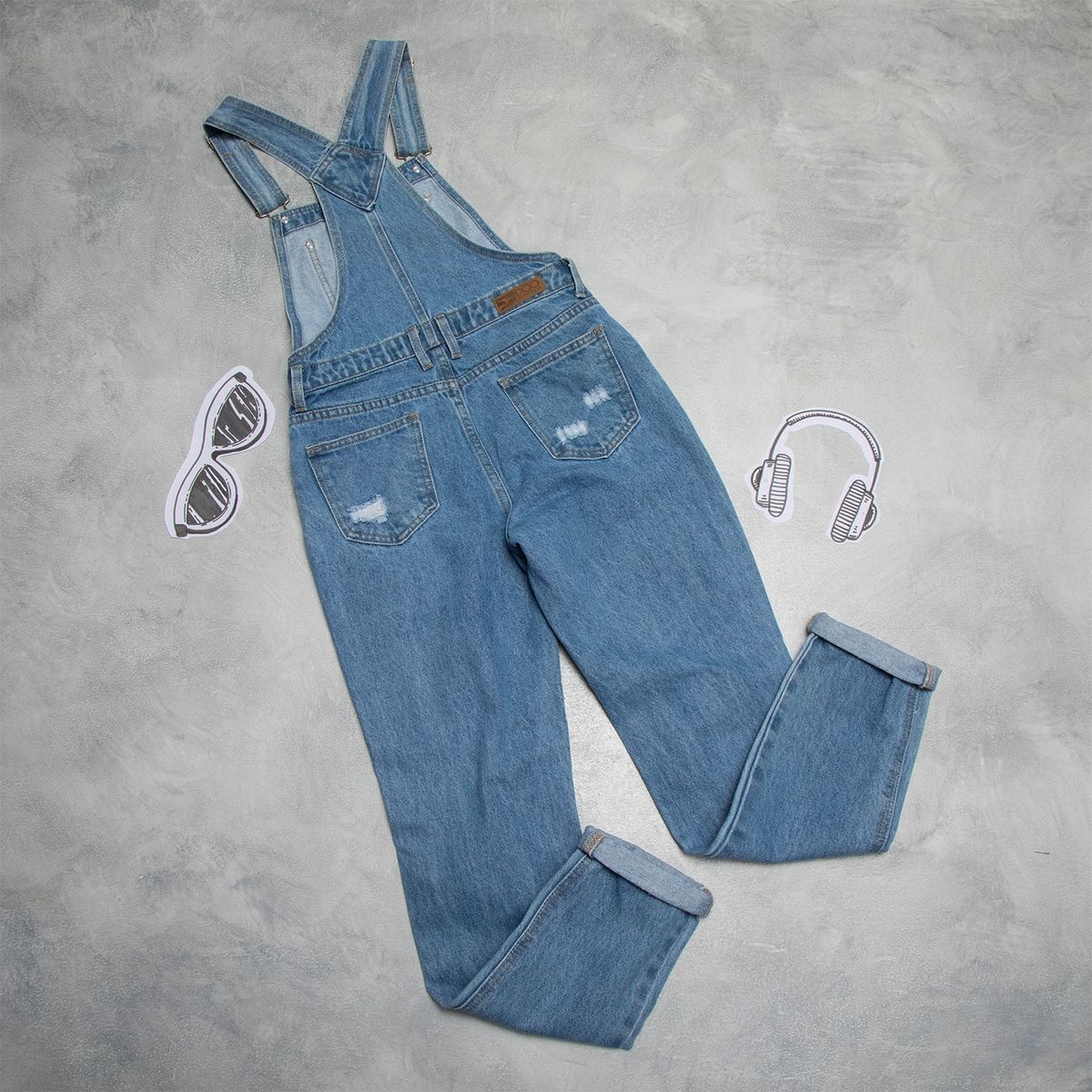 DOO AUSTRALIA - Jardinera Largo  Algodón Niña