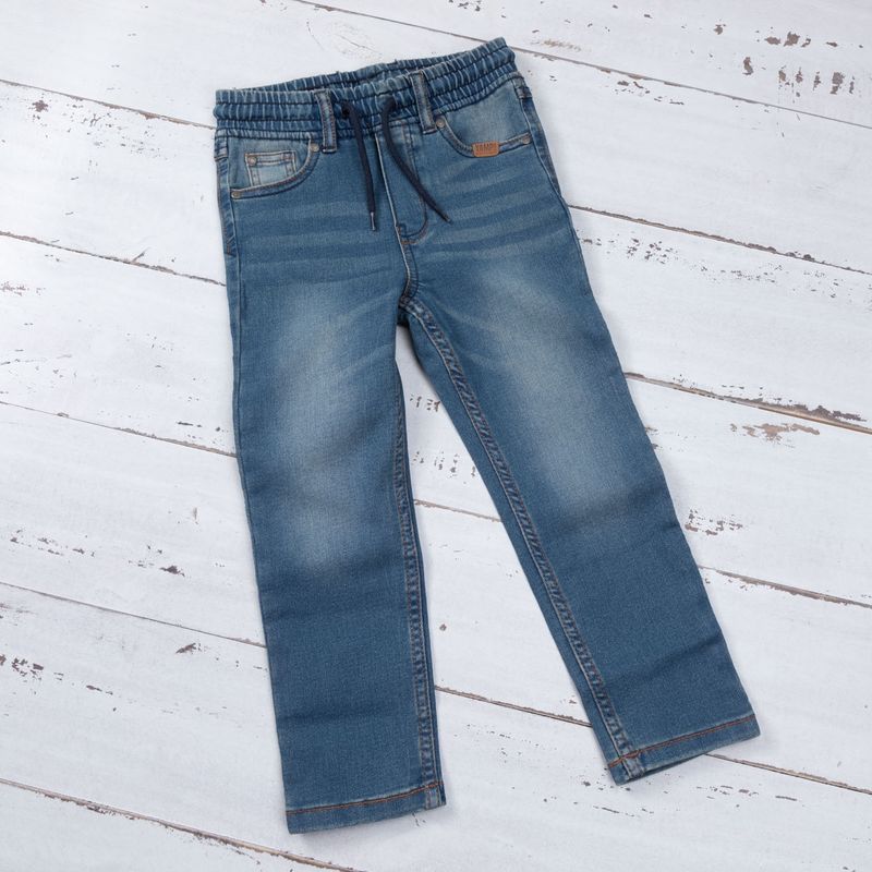 YAMP - Jeans Niño Yamp Cintura Elásticada Regular Fit Algodón