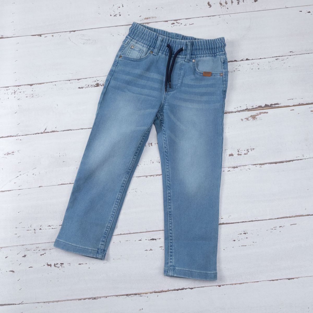 YAMP - Jeans Niño Yamp Cintura Elásticada Regular Fit Algodón