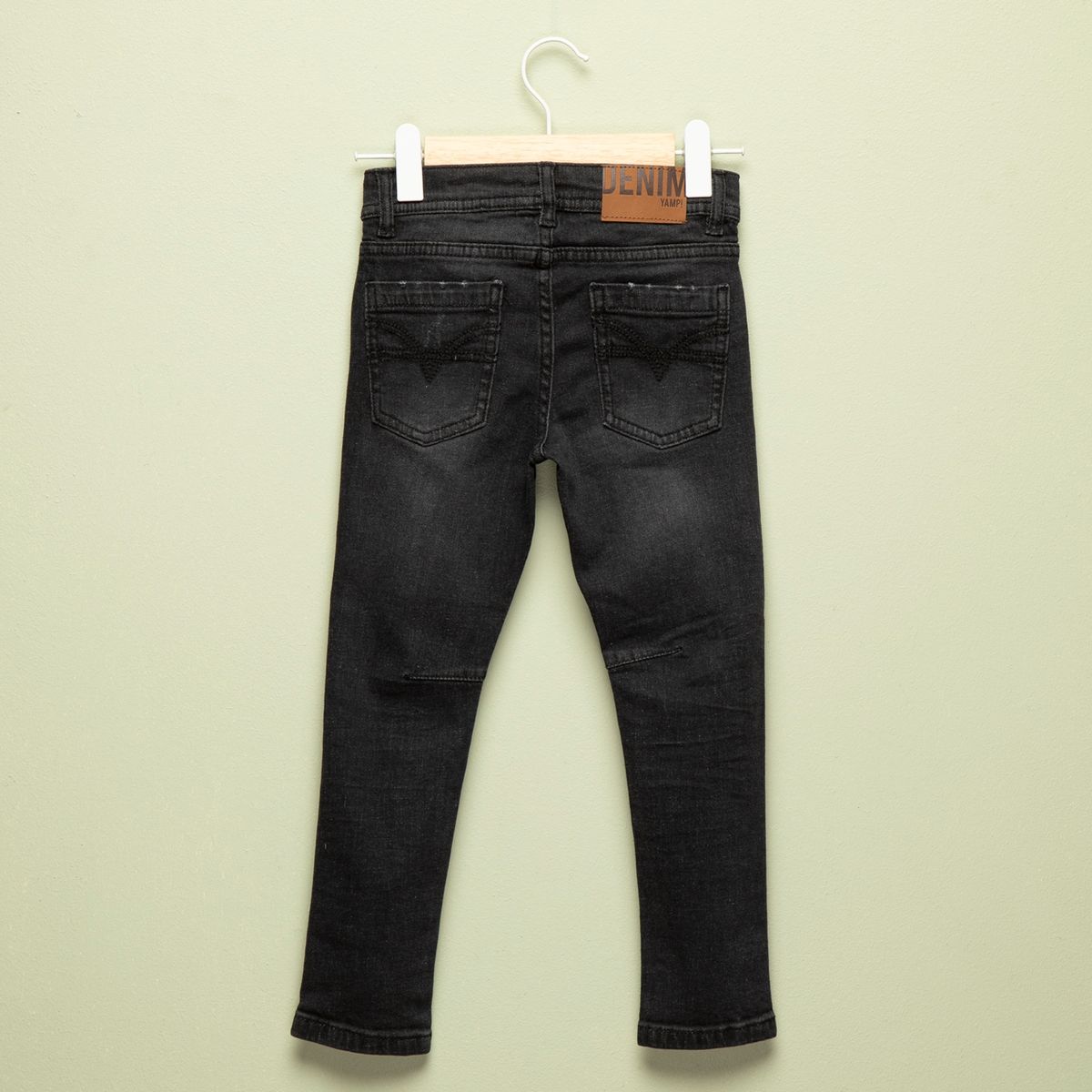 YAMP - Jeans Skinny Denim con Roturas Yamp Niño