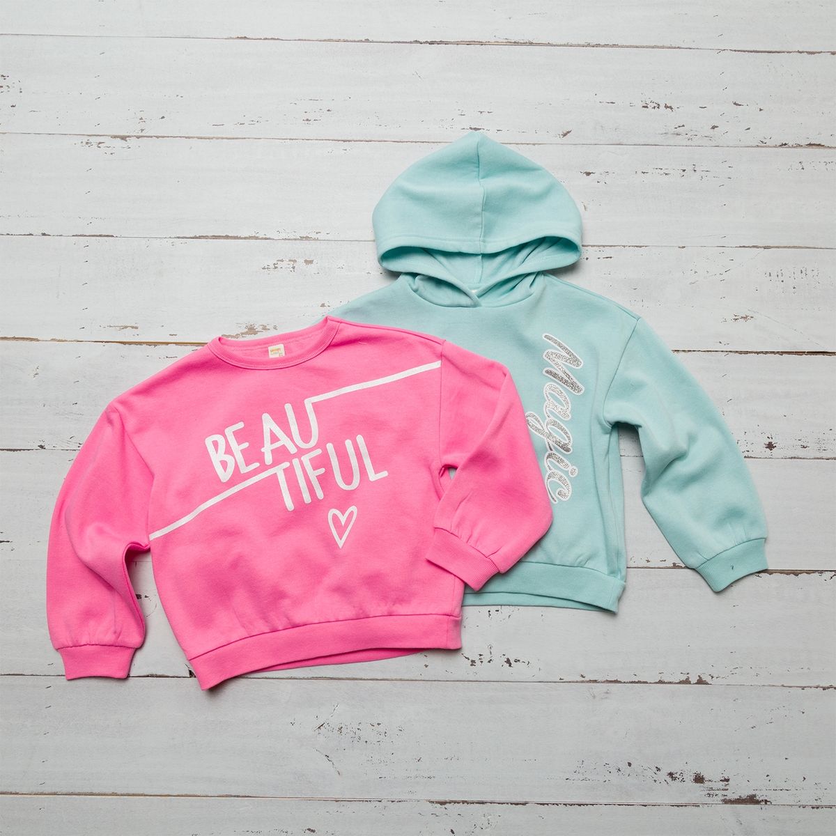 YAMP - Yamp Polerón Pack De 2 Unidades Algodón Niña