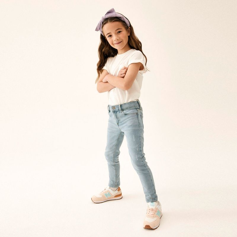 YAMP - Jeans Skinny Denim Roturas Yamp Niña