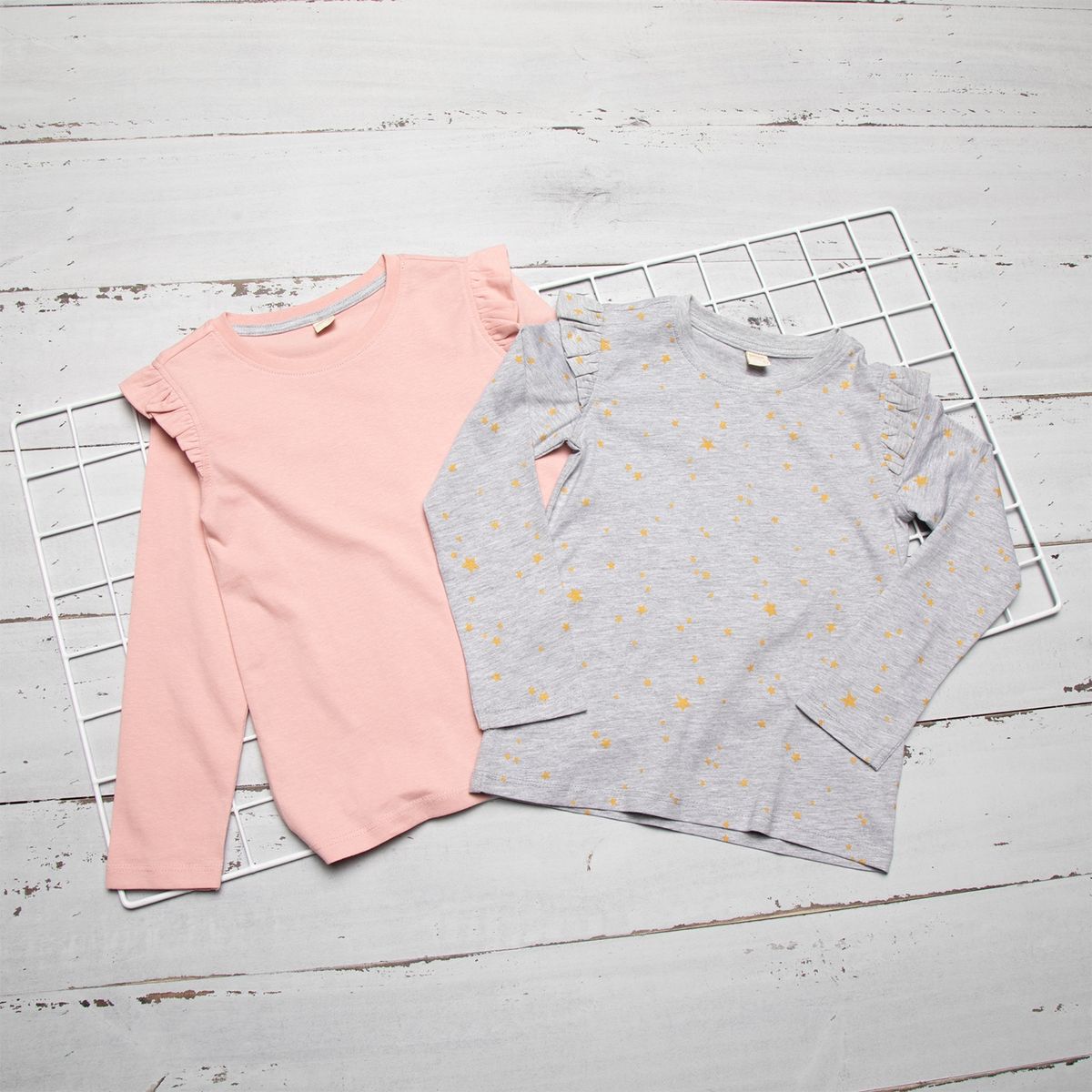 YAMP - Polera Pack De 2 Unidades Algodón Niña