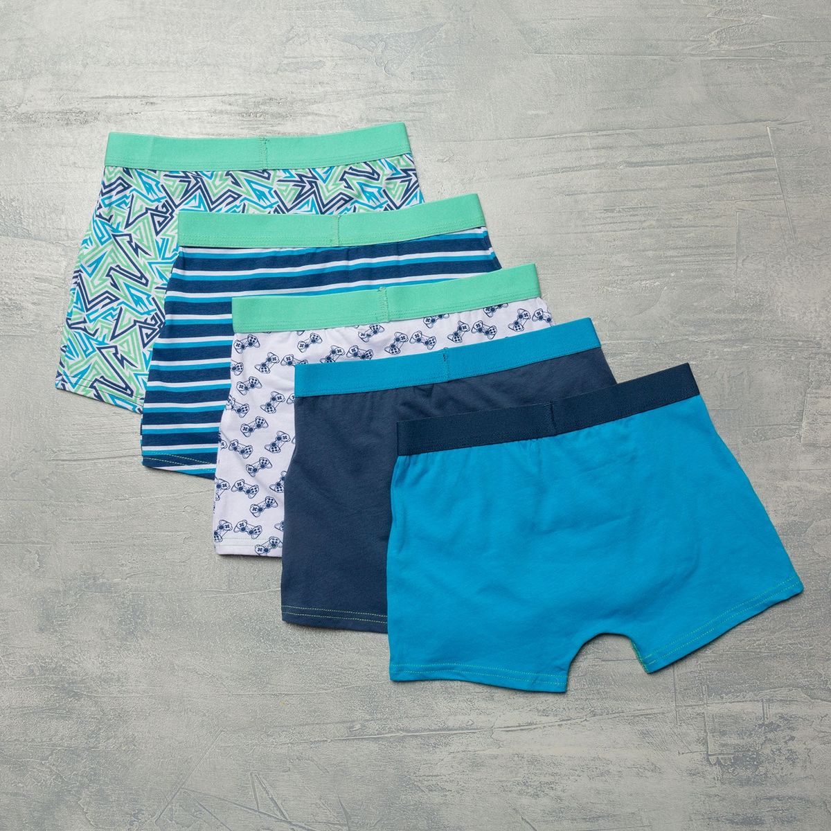 YAMP - Yamp Boxer Pack De 5 Unidades Algodón Niño