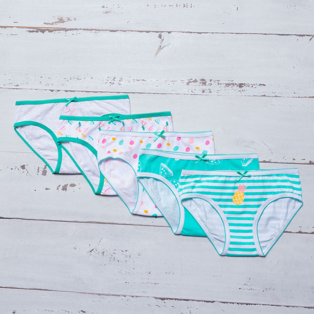 YAMP - Yamp Calzones Pack De 5 Unidades Algodón Niña