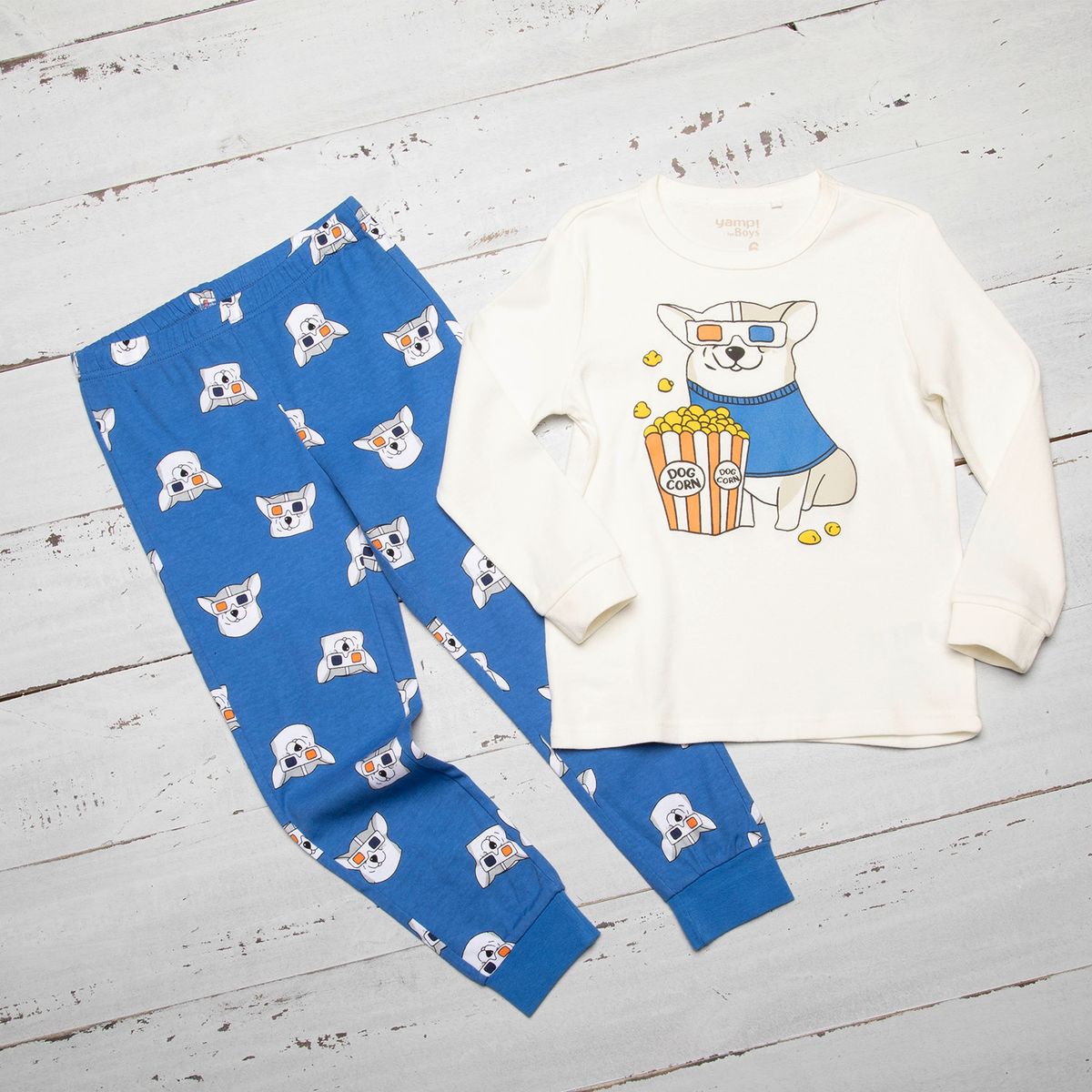 YAMP - Conjunto Pijama Manga Larga Niño Yamp