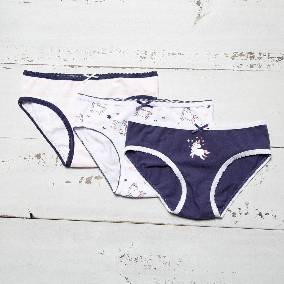 YAMP - Calzones Pack De 3 Unidades Algodón Niña Yamp