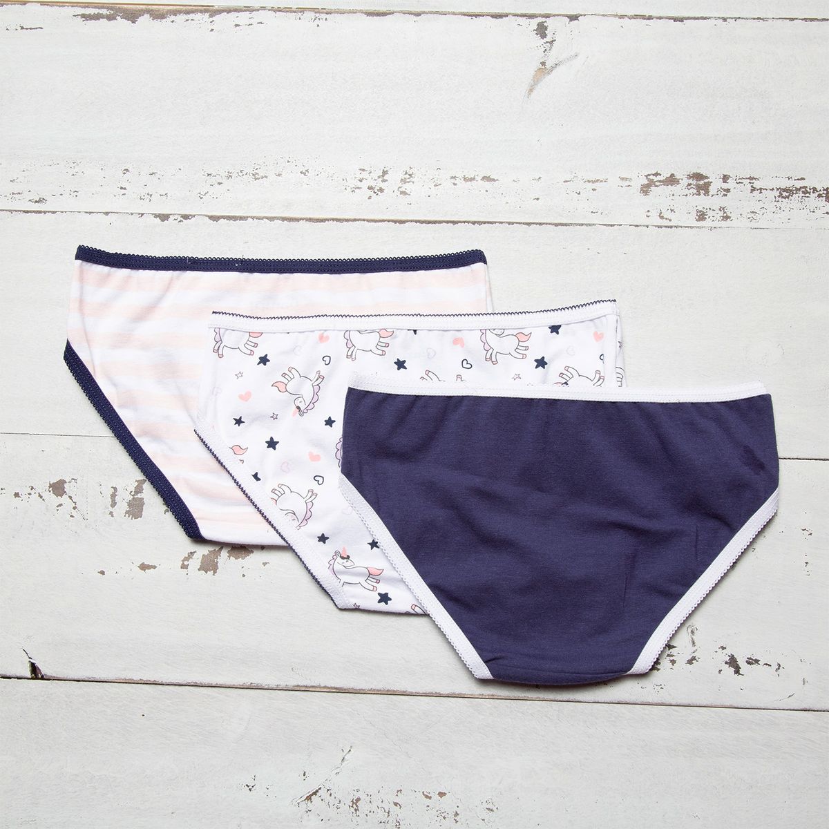 YAMP - Calzones Pack De 3 Unidades Algodón Niña Yamp