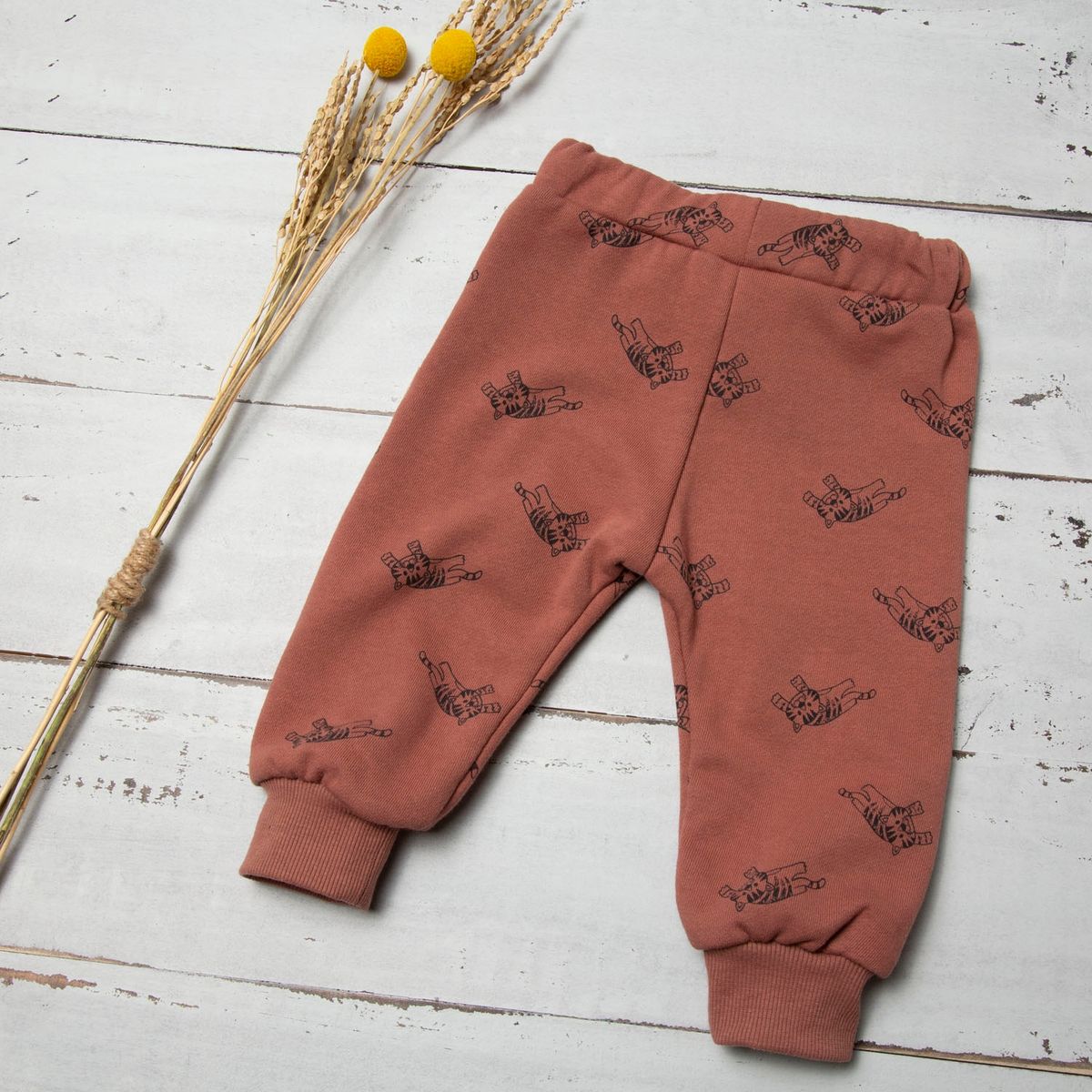 YAMP - Pantalón De Buzo Cintura Elásticada Algodón Bebé Niño Yamp