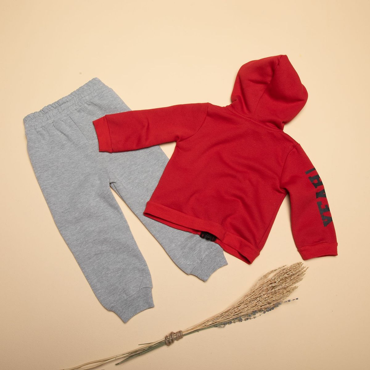YAMP - Conjunto 2 Piezas Polerón + Pantalón De Buzo Algodón Bebé Niño