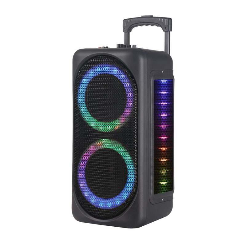 RECCO - Karaoke 8"X2 Con Micrófono Inalámbrico Rka-Vibra8P