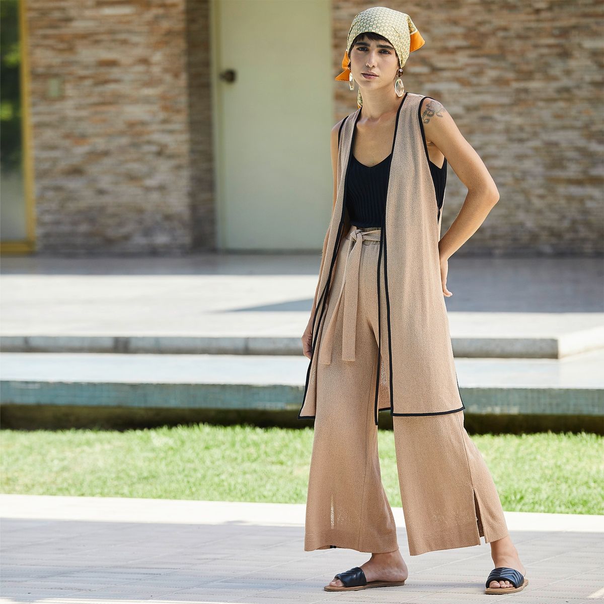 BASEMENT - Chaleco Tejido Mujer