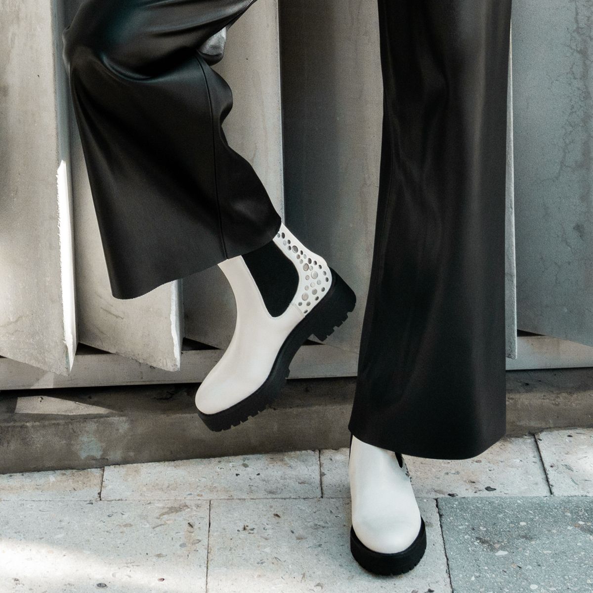 SAM EDELMAN - Sam Edelman Botín Cuero Mujer Blanca