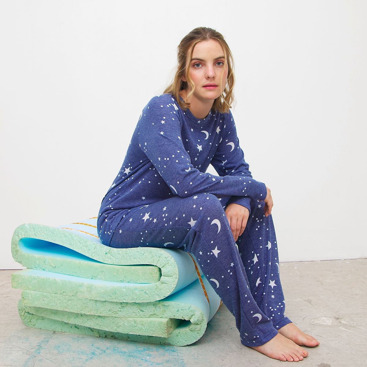 SYBILLA - Pijama mujer manga larga