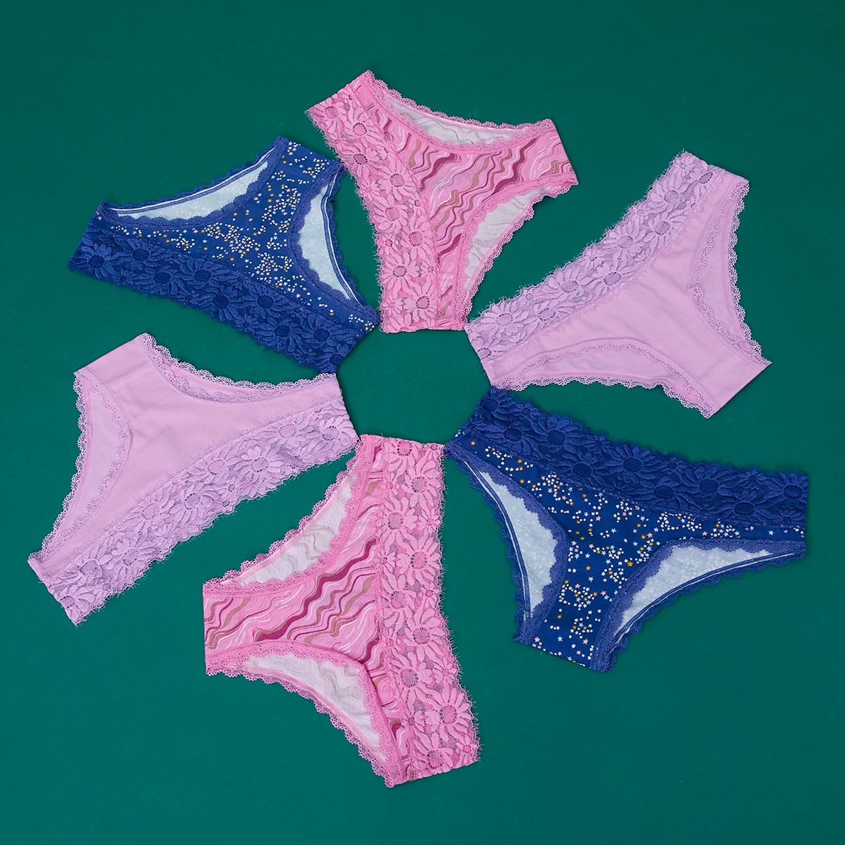 SYBILLA - Sybilla Pack 6 calzones mujer