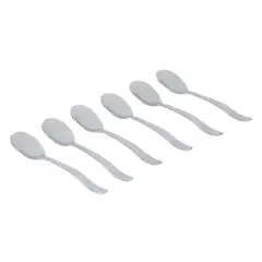 BASEMENT HOME - Set de Cucharas Té Draco Acero Inoxidable 6 Unidades