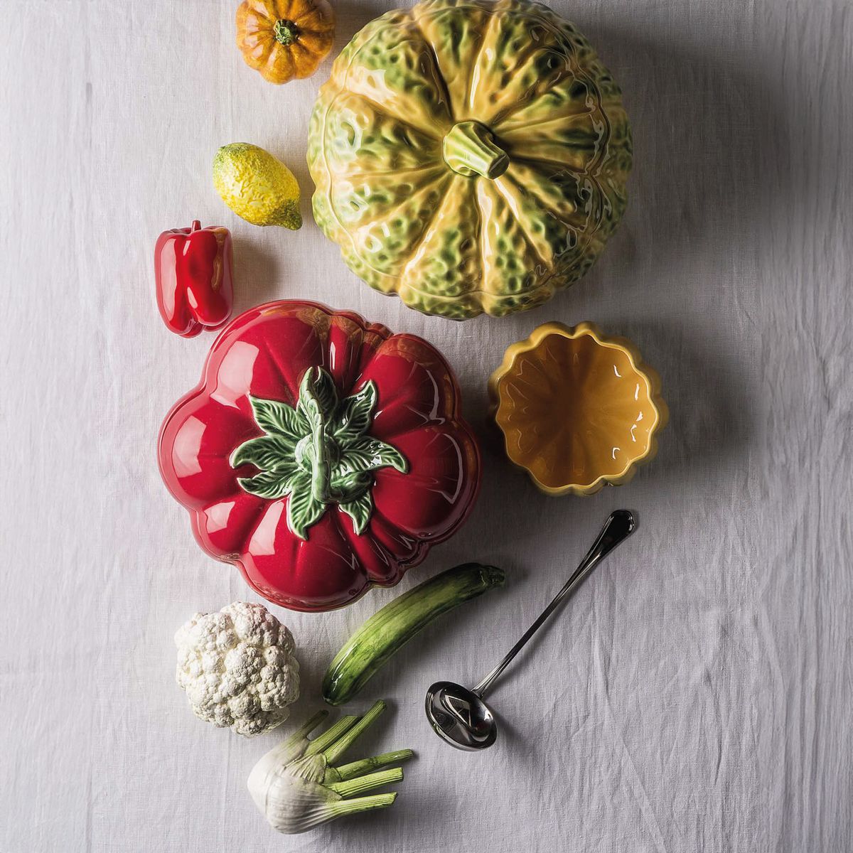 BORDALLO - Bowl Bajo Pimiento Cerámica Bordallo