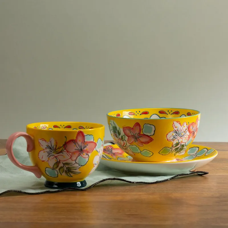 ROBERTA ALLEN - Bowl Cerámica Flori Gipsy 16 Cm Roberta Allen