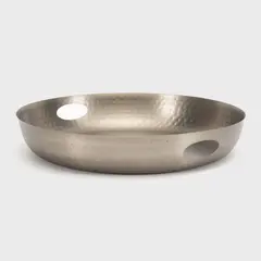 BASEMENT HOME - Bandeja Black Bar Hammered