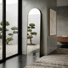 BASEMENT HOME - Espejo Decorativo Pared De Cuerpo Entero Arco