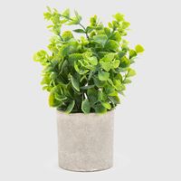 Planta Artificial Con Macetero 24 Cm