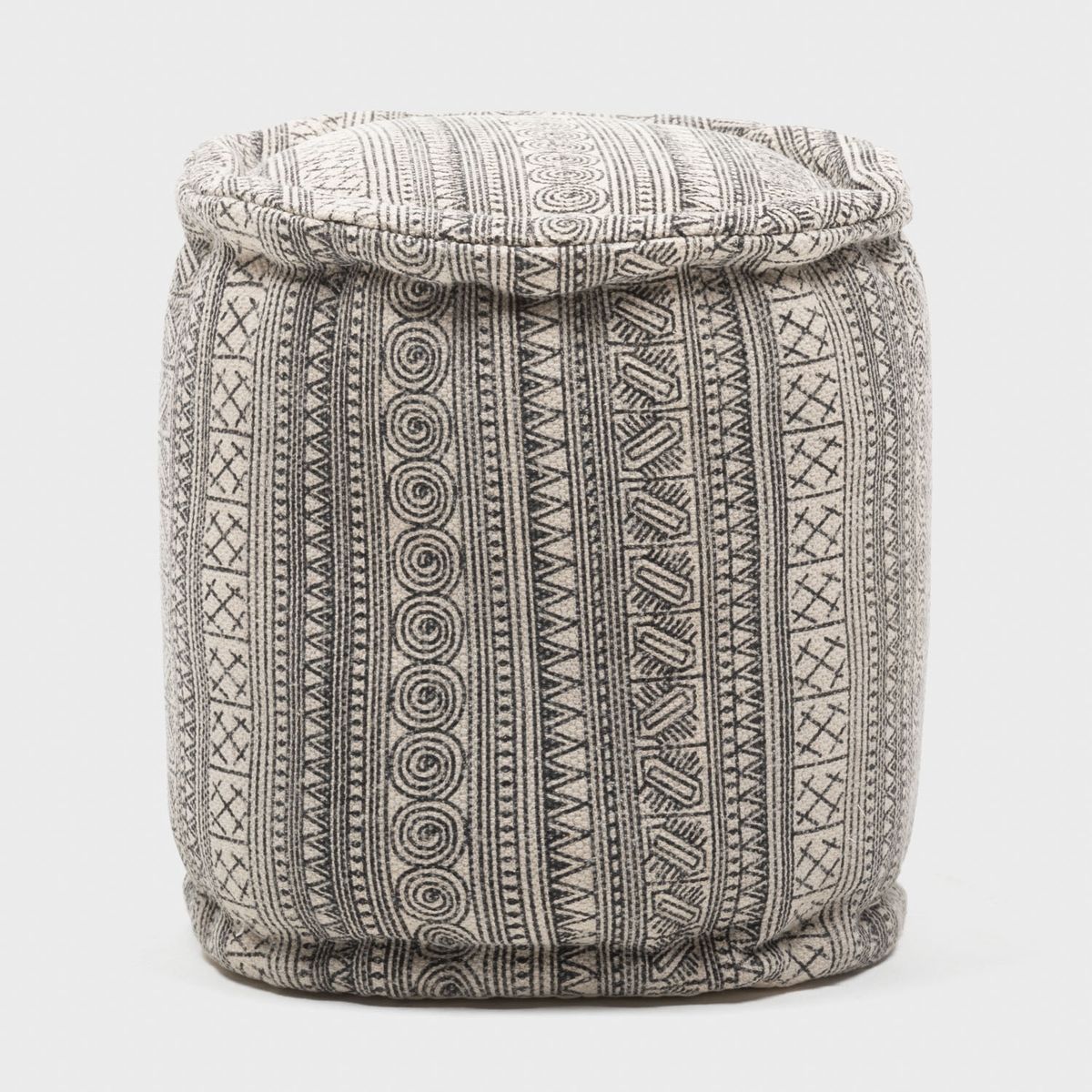 MICA - Puff Redondo Algodón 40X40 Cm Mica