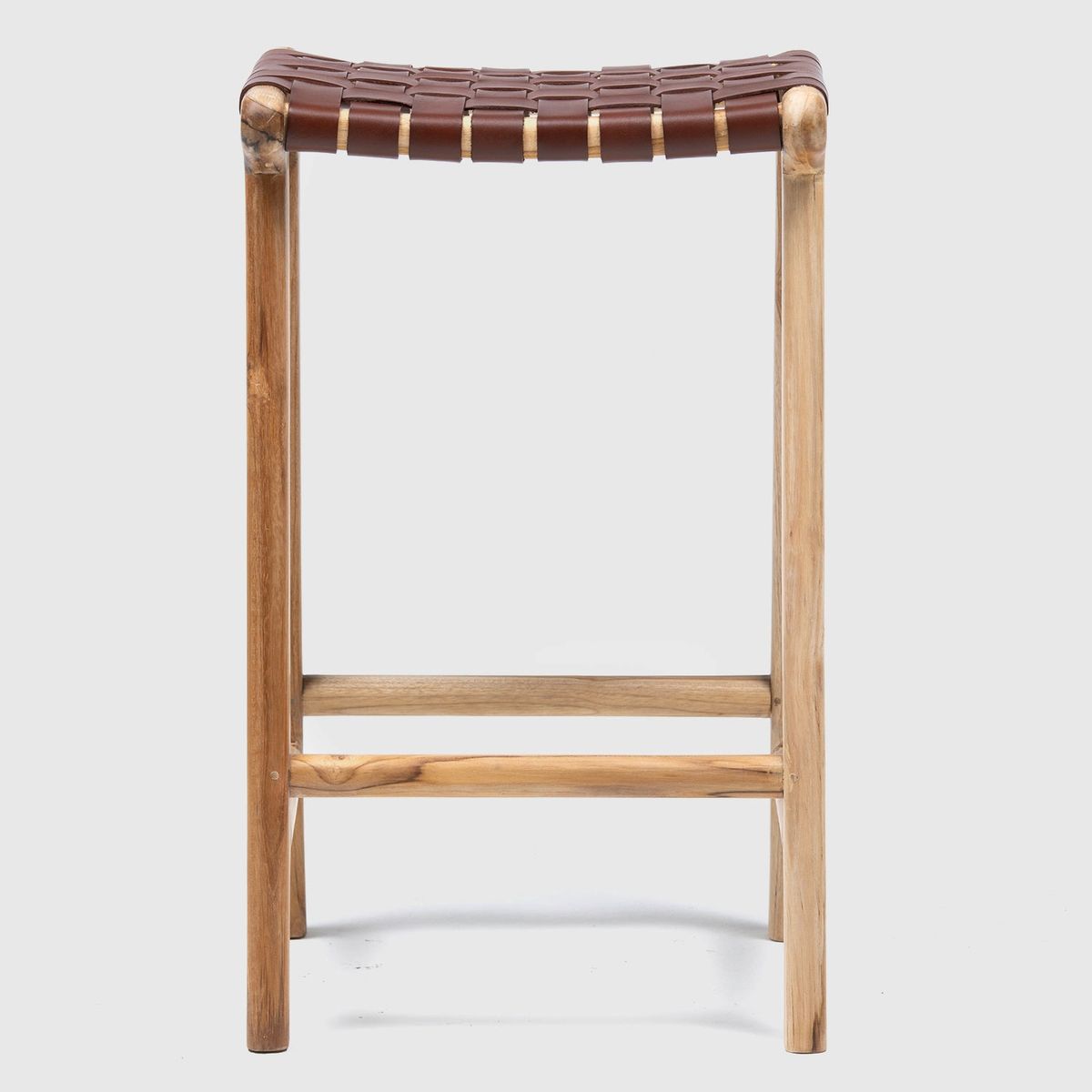 BASEMENT HOME - Piso de Bar Straps Cuero New Mindi Basement Home