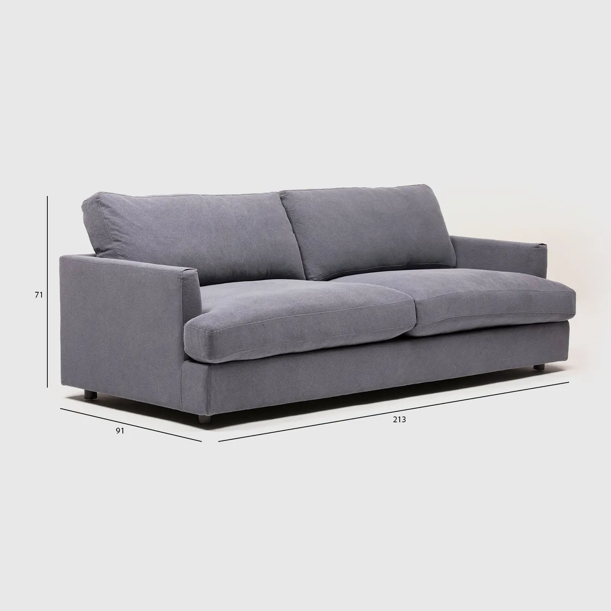 BASEMENT HOME - Sofá 3 Cuerpos Santana Basement Home