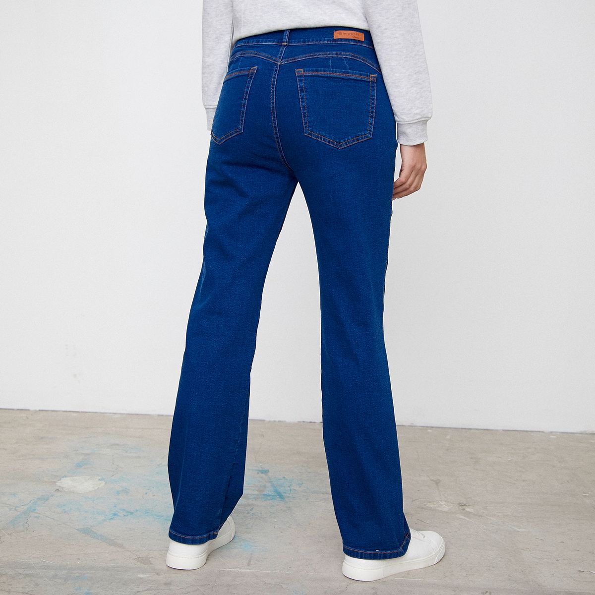 NEWPORT - Newport Jeans Recto Tiro Alto Mujer