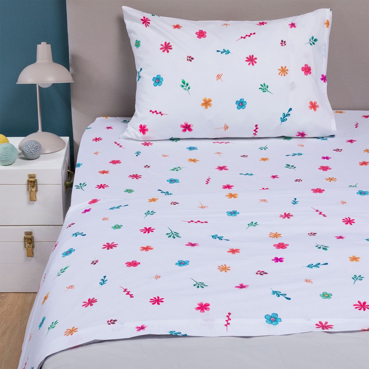 MICA KIDS - Juego de Sábanas Infantil Algodón 180 hilos Mica Kids