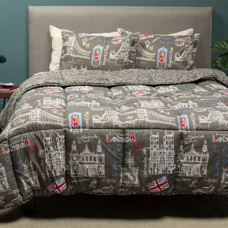 MICA - Plumón Sintético Estampado Uk
