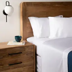 BASEMENT HOME - Juego De Sábanas King Algodón Egipcio 400 Hilos