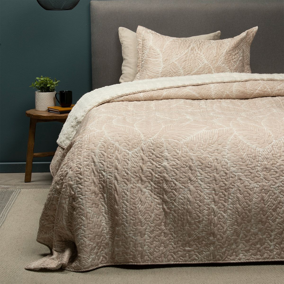 TEXTIL VIÑA - Cubrecama Chiporro Quilt Vina Sherpa Mayo Textil Vina