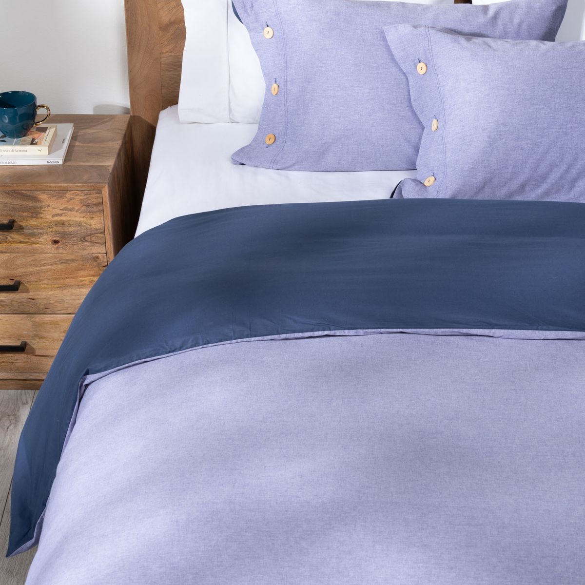 BASEMENT HOME - Funda de Plumón Classic Az Algodón Basement Home