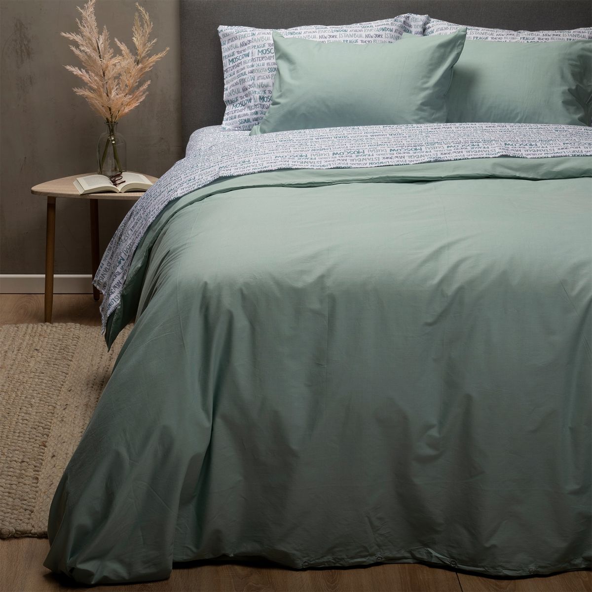 TEXTIL VIÑA - Juego de Sábanas 180 Hilos + Funda de Plumón Dubai